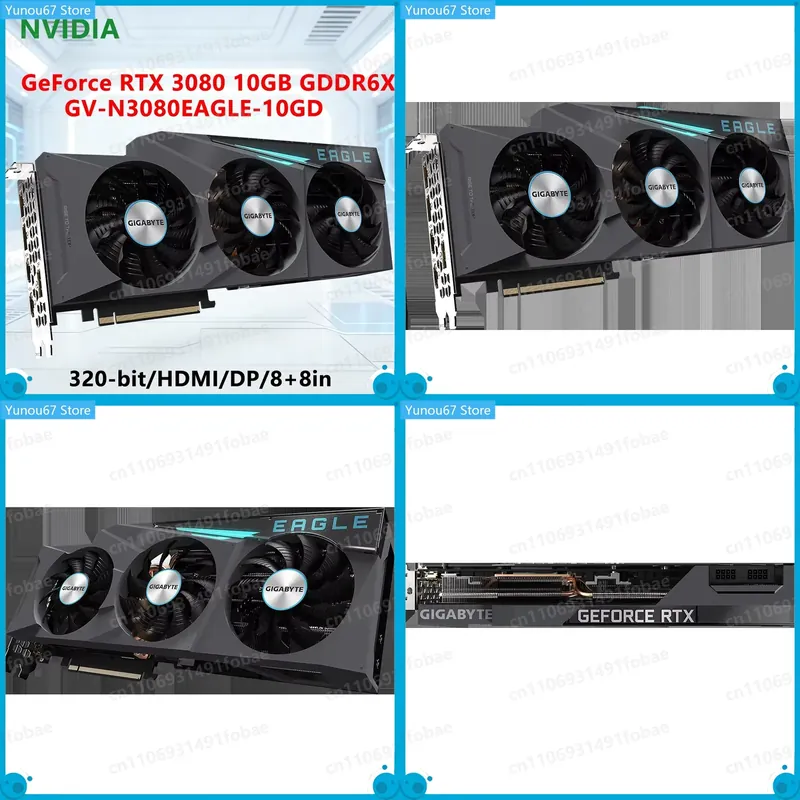 Rtx 3080 10Gb Gpu - GIGABYTE RTX 3080 GV N3080EAGLE 10GD