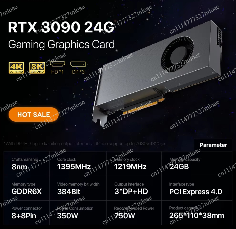 Rtx 3090 24Gb Graphics Card - RTX 3090 DDR6X Ekran Kartı Rtx
